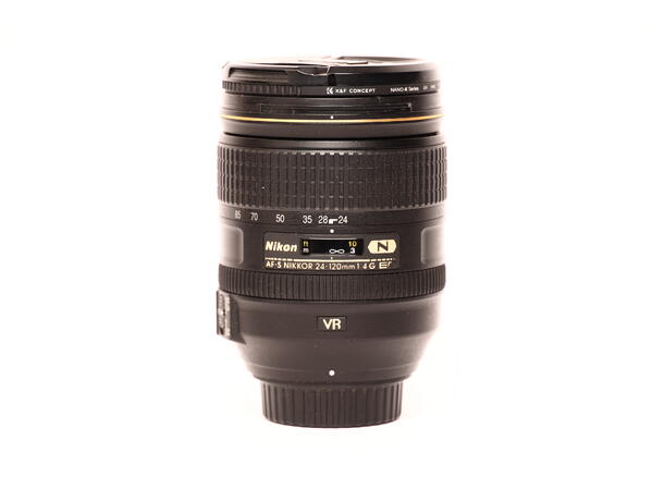 Nikon 24-120mm f/4 G ED AF-S VR BRUKT BRUKT, Se beskrivelse 