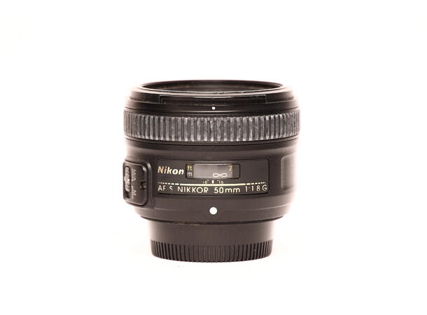 Nikon 50mm AF-S f/1.8 G BRUKT BRUKT, Se beskrivelse 