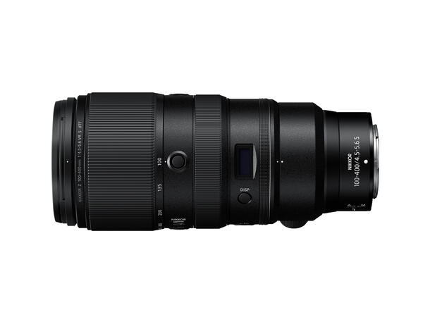 Nikon Z 100-400mm f/4.5-5.6 VR S Lett og kraftig telezoom for Z-system 