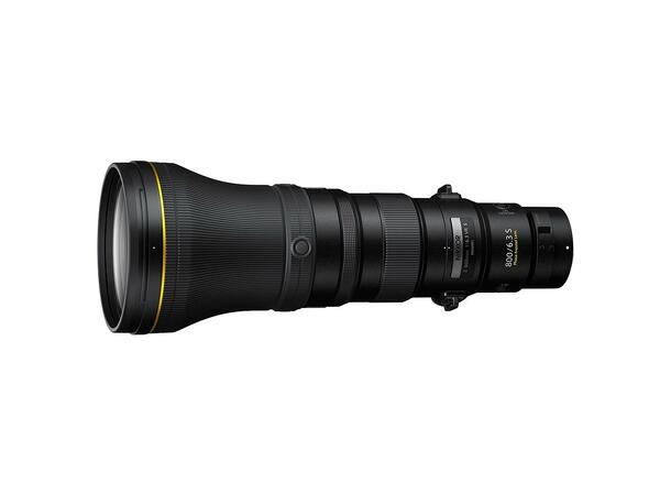 Nikon Z 800mm f/6.3 VR S Superlett stortele med stabilisator