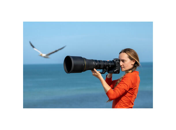 Nikon Z 800mm f/6.3 VR S Superlett stortele med stabilisator 