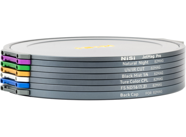 Nisi JetMag Pro 82 Filmmaker Kit Magnetisk filterpakke for 67,72,77,82mm 