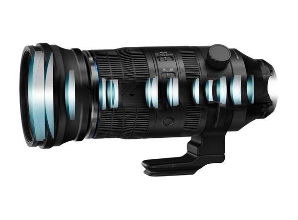 OM SYSTEM M.Zuiko ED 150-600 F5.0-6.3 IS Telezoom for MFT med ekstrem rekkevidde 
