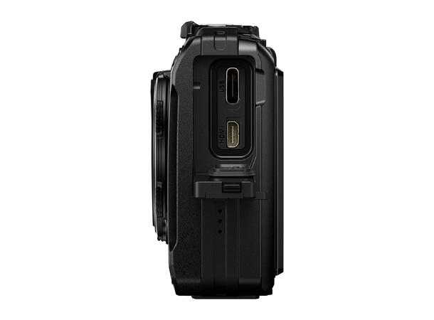OM System Tough TG-7 Sort Støtsikkert og vanntett kamera