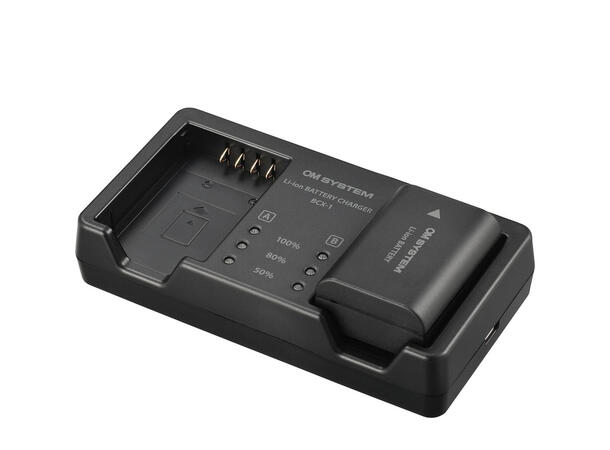 Olympus SBCX-1 Ladekit Lader + 1 stk BLX-1 for Olympus OM-1 