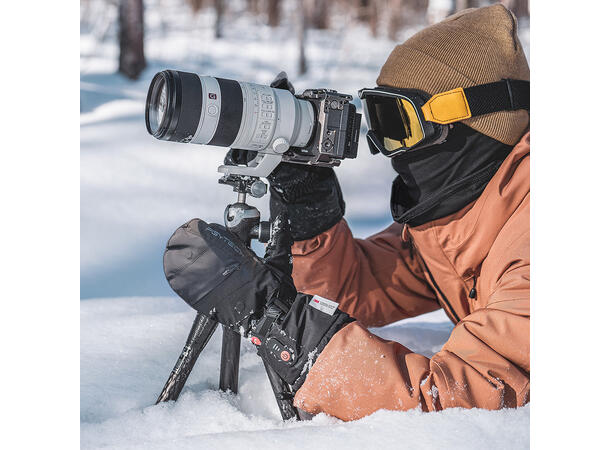 PGYTECH Photography Gloves Master Oppvarmede fotovotter, 4000mAh, USB-C 