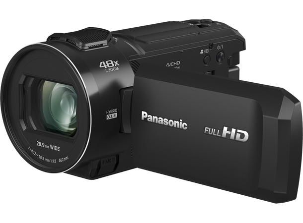 Panasonic HC-V900 Full HD Camcorder 24x Optisk zoom, 28.9mm vidvinkel 