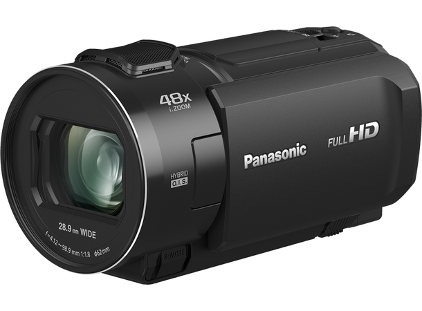 Panasonic HC-V900 Full HD Camcorder 24x Optisk zoom, 28.9mm vidvinkel 