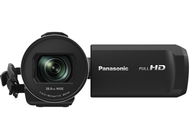 Panasonic HC-V900 Full HD Camcorder 24x Optisk zoom, 28.9mm vidvinkel 