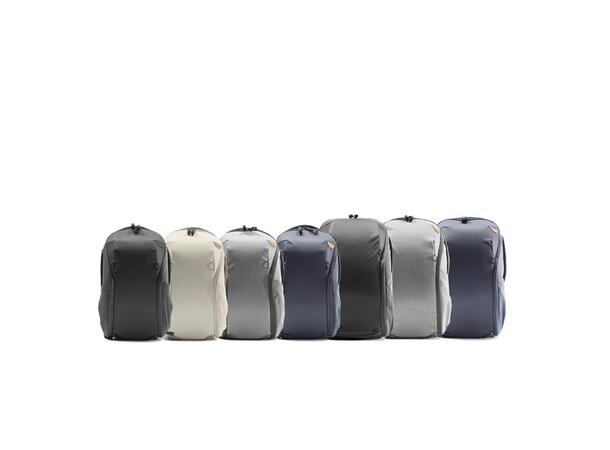 Peak Design Everyday Backpack Zip + Reim 15L Zip inkludert Leash - Sort 