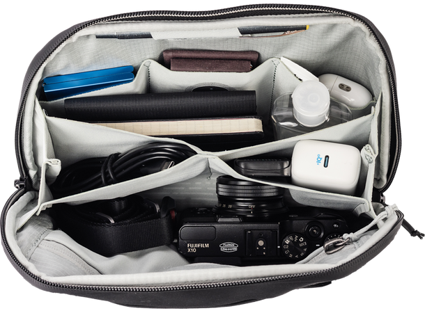 Peak Design Travel Crossbody 3L Sage Praktisk og lett skulderveske 