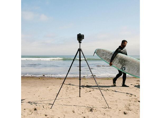 Peak Design Travel Tripod, Retur/B-Vare Minimal nedpakket, i Aluminium 