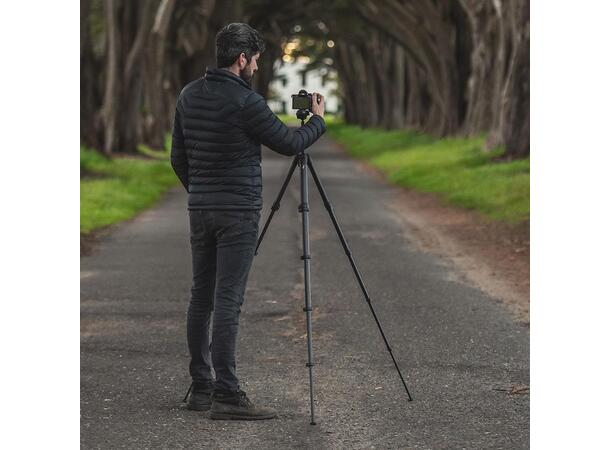 Peak Design Travel Tripod, Retur/B-Vare Minimal nedpakket, i Aluminium 