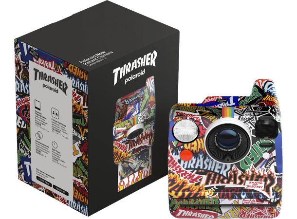 Polaroid Now Gen 3 Thrasher Edition Limited Instantkamera, I-Type. 600 film 