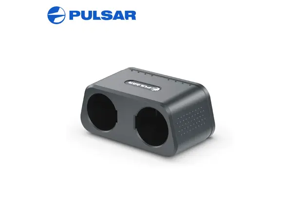 Pulsar batterilader for APS5 Batterilader for 2 stk APS batterier. 