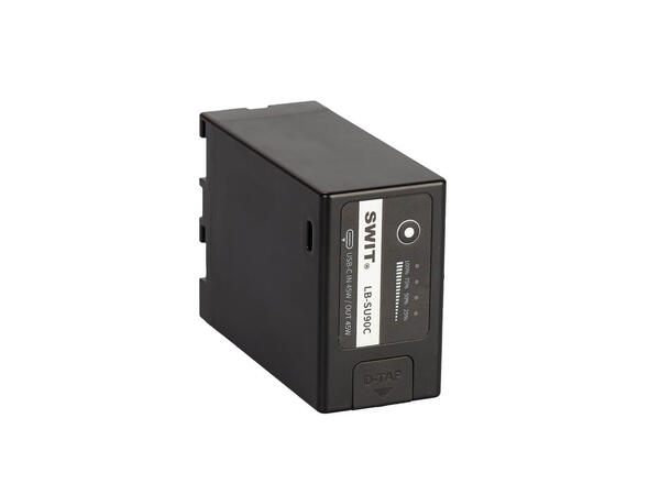 SWIT LB-SU90C SONY BP-U Serie Batteri (90Wh) med D-Tap og 45W USB-C. 