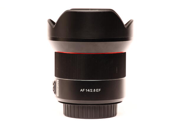 Samyang AF 14mm f/2.8, BRUKT BRUKT, Se beskrivelse, for Canon EF 