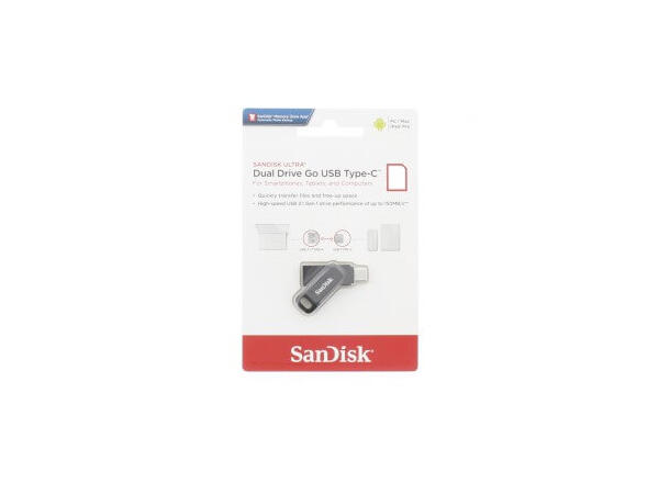 SanDisk Ultra 256GB minnepenn USB Dual Drive 