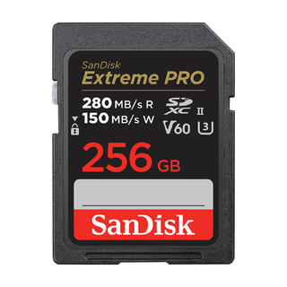 Sandisk Extreme Pro 256GB 280MB/s V60 C10 UHS-II