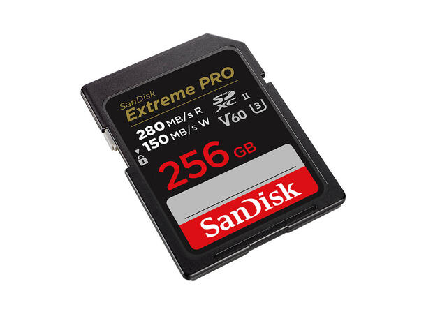 Sandisk Extreme Pro 256GB 280MB/s V60 C10 UHS-II 