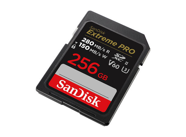 Sandisk Extreme Pro 256GB 280MB/s V60 C10 UHS-II 
