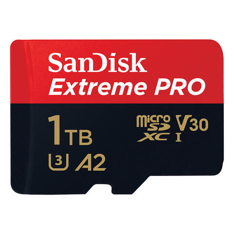 Sandisk MicroSDXC Extreme Pro 1TB 200MB/s A2 C10 V30 UHS-I