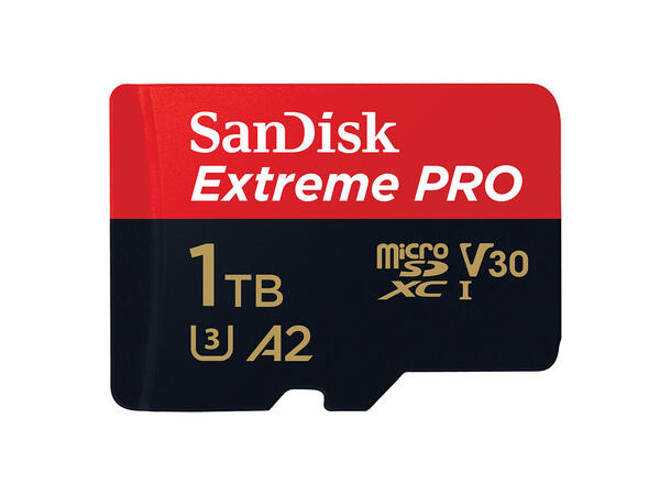 Sandisk MicroSDXC Extreme Pro 1TB 200MB/s A2 C10 V30 UHS-I