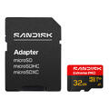 Sandisk MicroSD Extreme Pro V30 32 GB Rask, robust, pålitelig, profesjonell