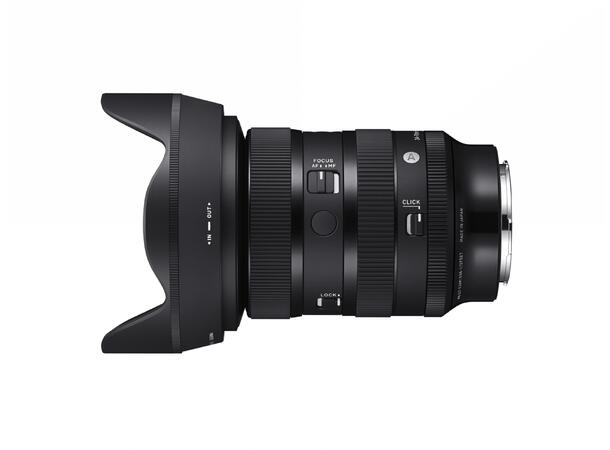Sigma 24-70MM F/2.8 DG DN II ART L-mount Fullformat L-fatning 