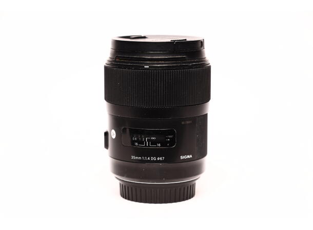 Sigma 35mm f/1.4 DG Art, BRUKT BRUKT, Se beskrivelse, for Canon EF 