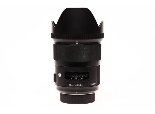 Sigma 35mm f/1.4 DG Art, BRUKT BRUKT, Se beskrivelse, for Nikon F 