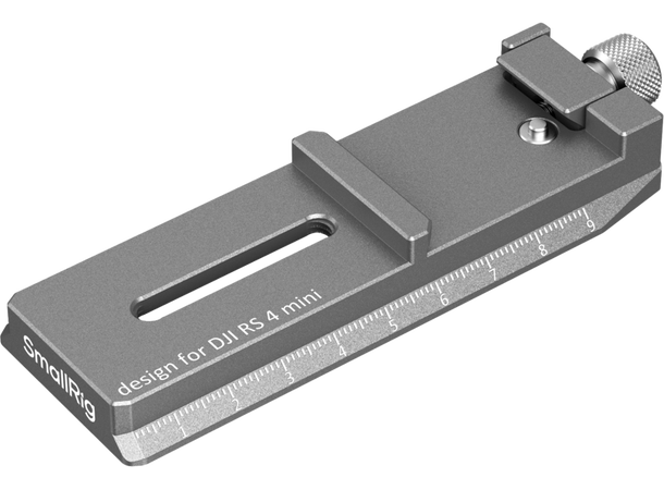 SmallRig 5336 QR-Plate for DJI RS 4 Mini Hurtigfesteplate for DJI RS 4 Mini 