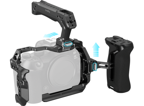 SmallRig HawkLock Quick Release Cage KIT (Advanced Edition) – Canon R6 II/ III 