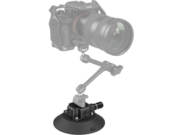 Smallrig 4114 Sugekopp med kamerafeste 15cm Sugekopp, Maksvekt 8-10 kg. 