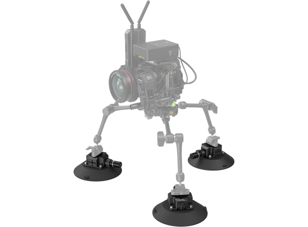 Smallrig 4114 Sugekopp med kamerafeste 15cm Sugekopp, Maksvekt 8-10 kg. 