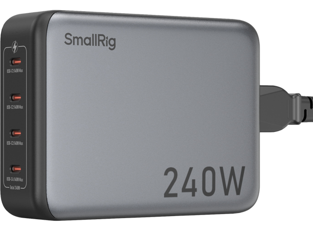 Smallrig 4752 240W 4-Port PD Power Adapt Kraftig USB-lader 