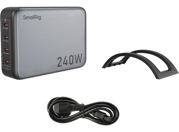 Smallrig 4752 240W 4-Port PD Power Adapt Kraftig USB-lader 