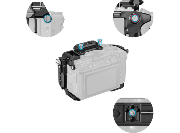 Smallrig 6776 HawkLock Cage for FX5 for Sony FX5 