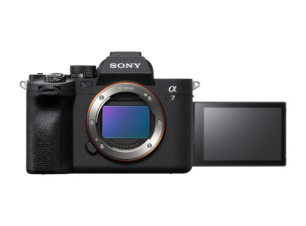 Sony A7 IV Speilløst fullformatkamera 33 MP, autofokus i sanntid, 10 bilder/s.