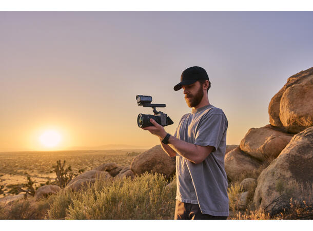 Sony FX5 videokamera 5K open gate, RAW, 16-trinns dynamisk 