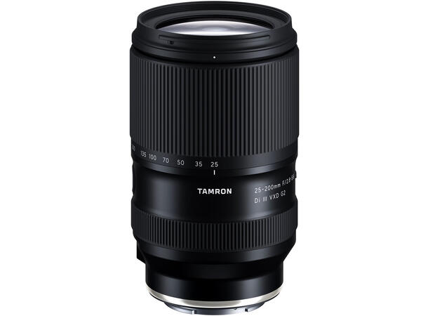 Tamron 25-200mm f/2.8-5.6 Di III VXD G2 Superzoom for Sony E 