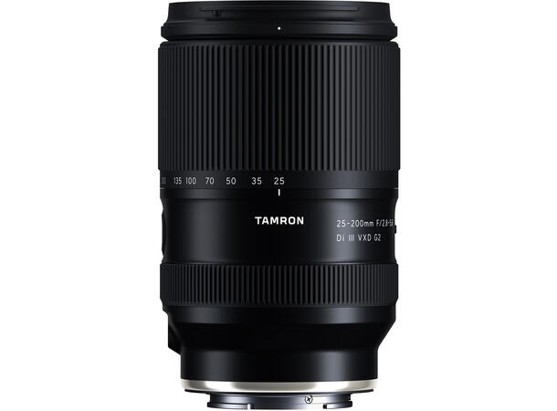 Tamron 25-200mm f/2.8-5.6 Di III VXD G2 Superzoom for Sony E 