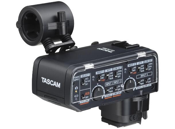 Tascam CA-XLR2D-C Mikrofonadapter For Canon R3, R5 C og XF605 