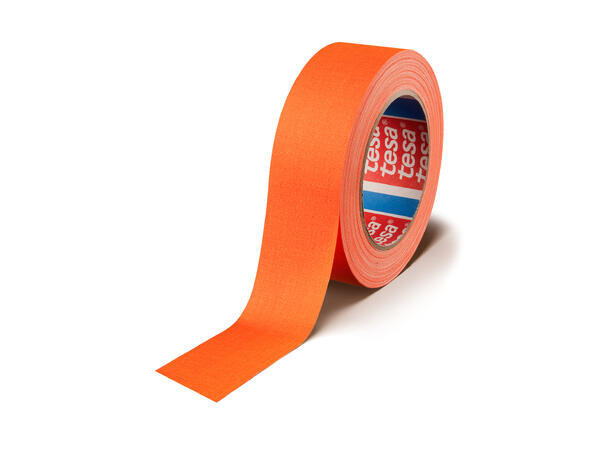 Tesa® 4671 Highlight Gaffa Tape Oransje 25mm x 25m, fluoriserende oransje tape 