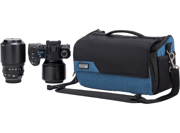 Think Tank Mirrorless Mover 25 V2 Blå Praktisk skulderveske for systemkamera 