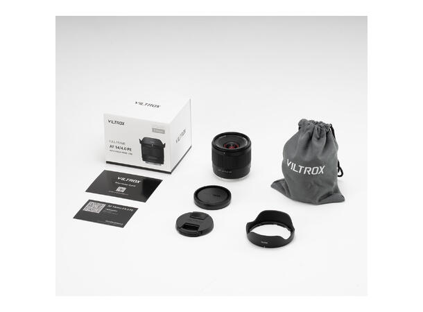 Viltrox AF 14mm f/4.0 AIR Sony FE Ultrakompakt fullformat vidvinkel 