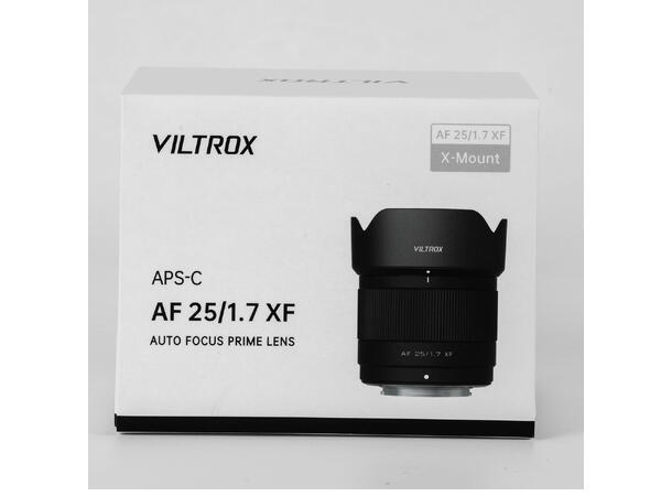 Viltrox AF  25mm F1.7 APS-C Fujifilm X Utmerket bildekvalitet 