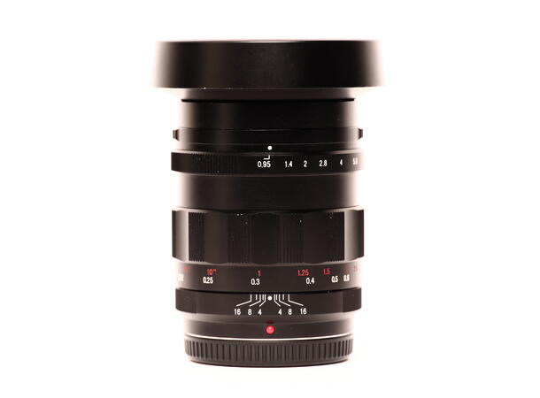 Voigtlander 25mm f/0.95 Nokton II BRUKT BRUKT, Se beskrivelse, for MFT 