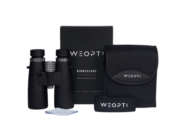 Weopti Active 8x50 HD Lyssterk kikkert for skumring, jakt m.m. 