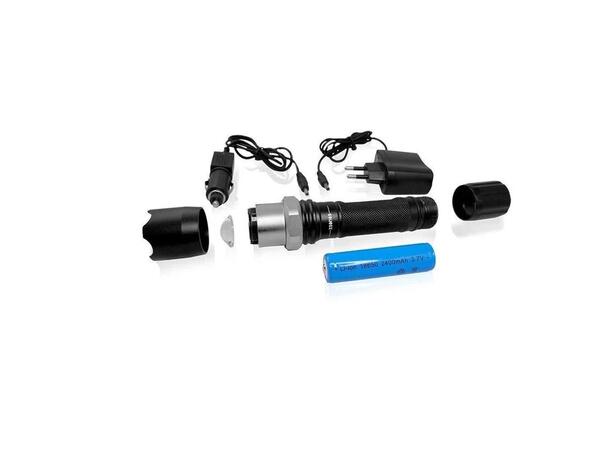 XSories Flare Pro oppladbar lommelykt Solid, kompakt. kraftig. Vegglader + 12V 